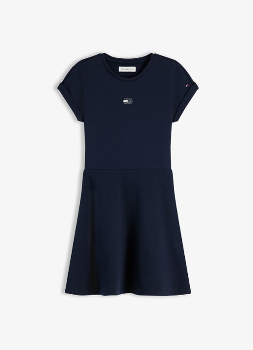 Tommy Hilfiger Jurk met logoborduring