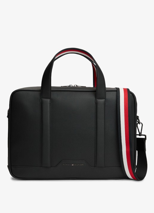Tommy Hilfiger Laptoptas van canvas
