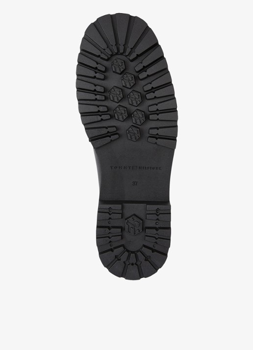 Tommy Hilfiger Loafer met logo - detail 5 zwart