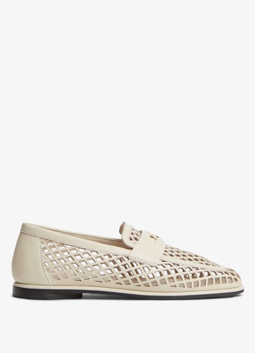Tommy Hilfiger Loafer met opengewerkt dessin