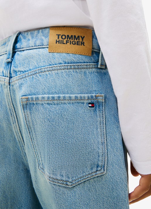 Tommy Hilfiger Loose fit jeans met steekzakken - detail 7 indigo