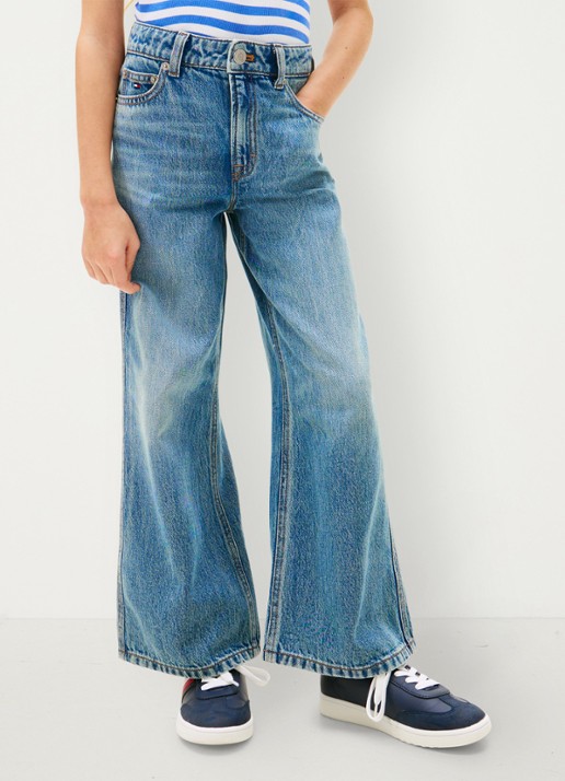 Tommy Hilfiger Mabel high waist wide leg jeans   - detail 3 indigo