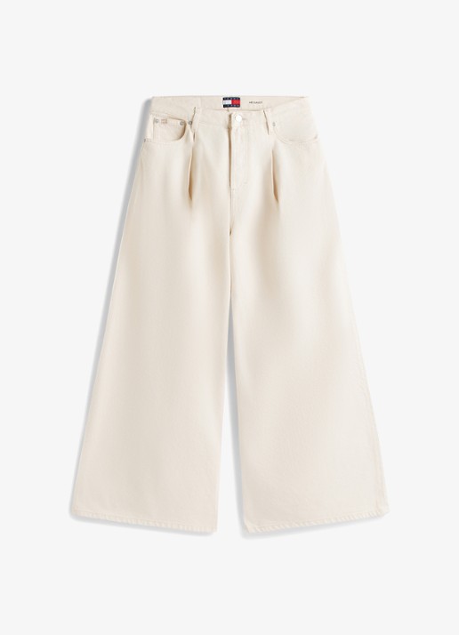 Tommy Hilfiger Mid waist wide fit jeans van katoen