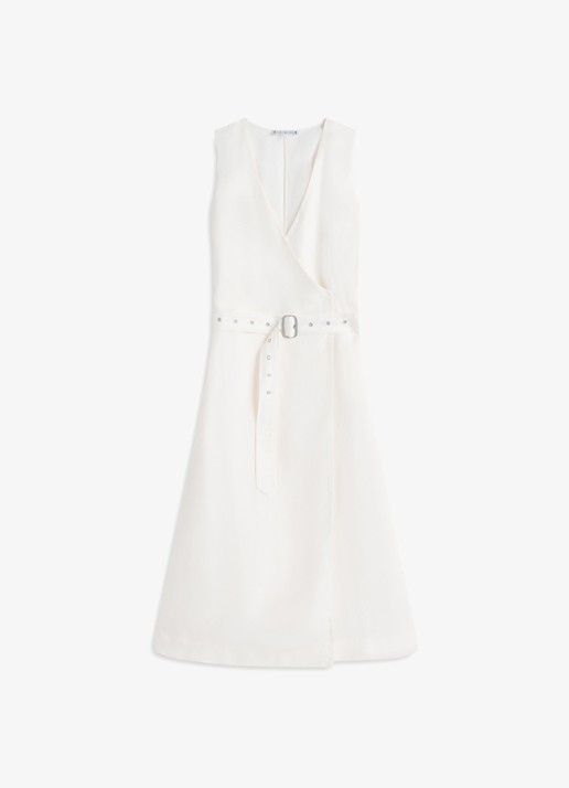 Tommy Hilfiger Midi jurk met ceintuur