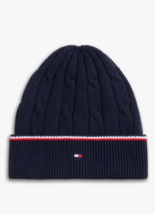 Tommy Hilfiger Muts en sjaal in giftbox - detail 3 donkerblauw