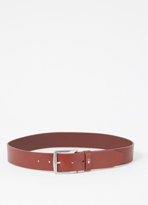 Tommy Hilfiger New Denton riem van leer
