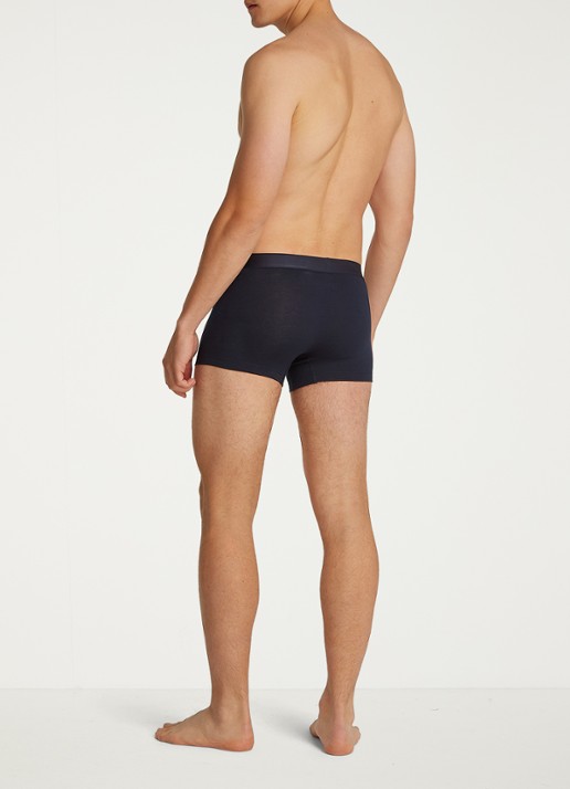 Tommy Hilfiger Original boxershorts met logoband in 3-pack - achterkant 5 donkerblauw