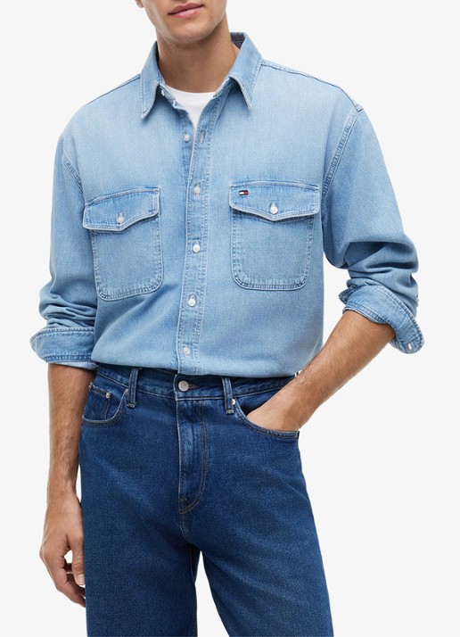 Tommy Hilfiger Overhemd van denim