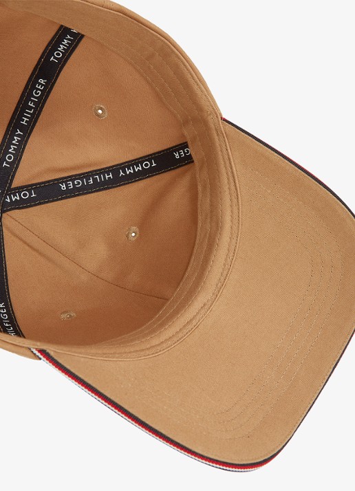 Tommy Hilfiger Pet met logo - detail 3 camel