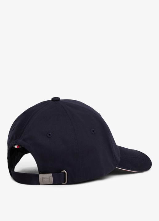 Tommy Hilfiger Pet met logo - achterkant 3 donkerblauw