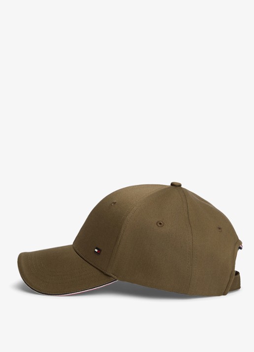 Tommy Hilfiger Pet met logo - achterkant 2 khaki