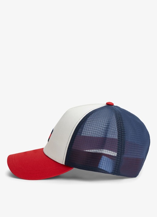 Tommy Hilfiger Pet met logo - detail multicolor