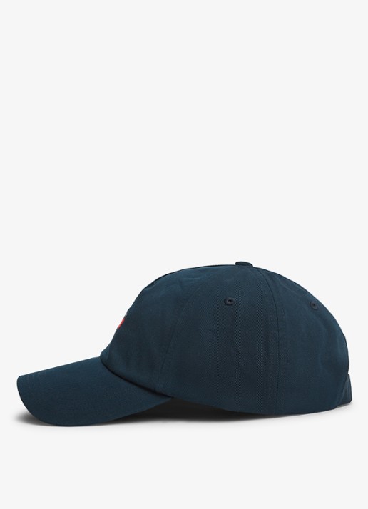 Tommy Hilfiger Pet met logoborduring - detail 2 donkerblauw