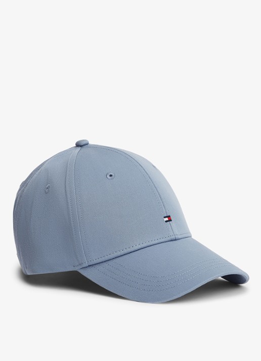 Tommy Hilfiger Pet met logoborduring - voorkant 2 blauw