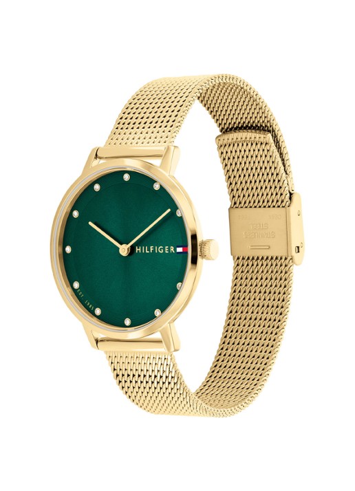 Tommy Hilfiger Pippa horloge TH1782668  - detail 3 goud