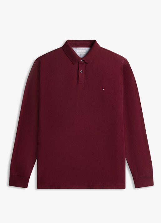 Tommy Hilfiger Plus 1985 regular fit polo met logo