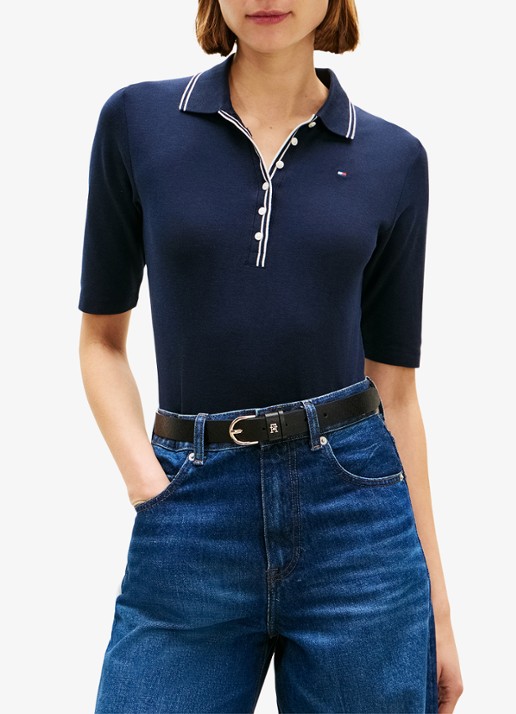 Tommy Hilfiger Polo in katoenblend