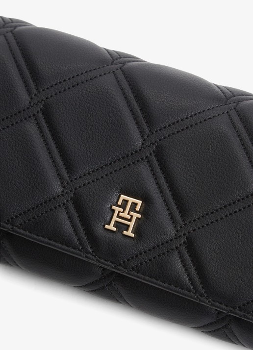 Tommy Hilfiger Portemonnee met schouderriem - detail 3 zwart