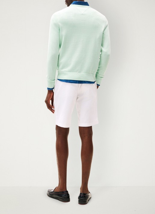 Tommy Hilfiger Pullover met logo - achterkant 3 mint