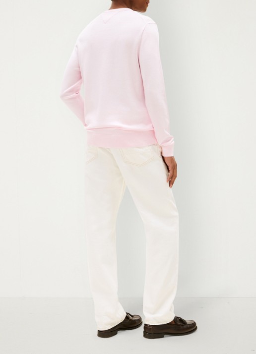 Tommy Hilfiger Pullover met logo - achterkant 3 pink lily-tpb