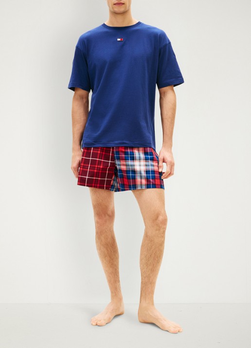 Tommy Hilfiger Pyjamaset met logo - voorkant 5 multicolor