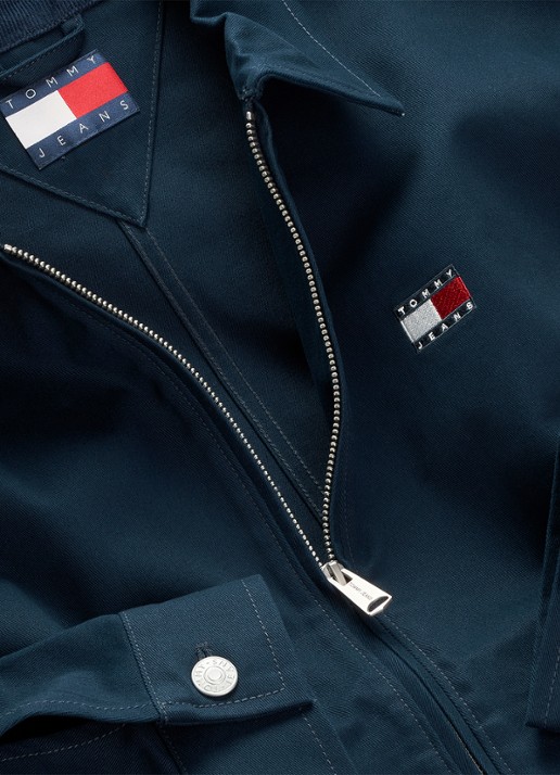 Tommy Hilfiger Regular fit jack met steekzakken - detail 4 denim