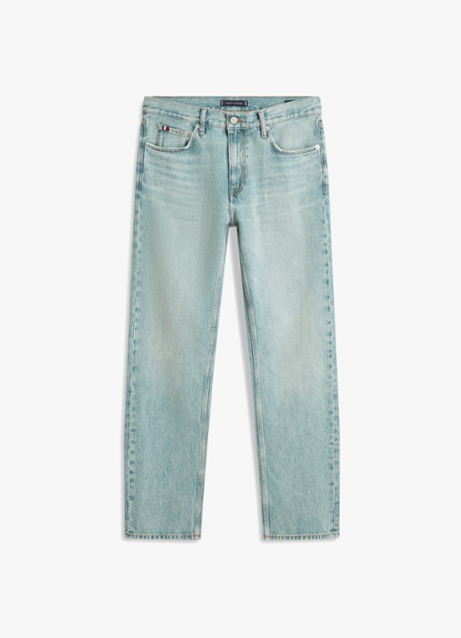 Tommy Hilfiger Regular fit jeans van katoen - voorkant 2 jeans