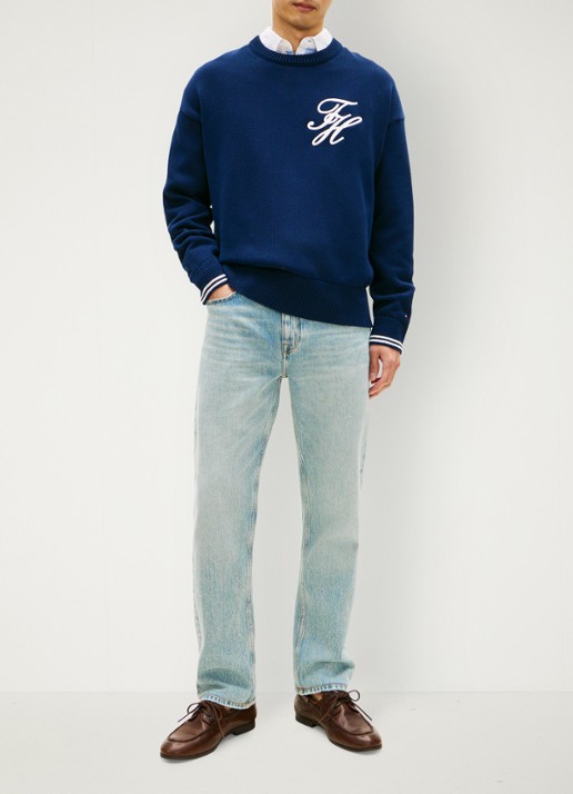 Tommy Hilfiger Regular fit jeans van katoen - voorkant 3 jeans