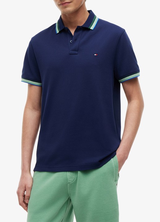 Tommy Hilfiger Regular fit overhemd met gestreept detail