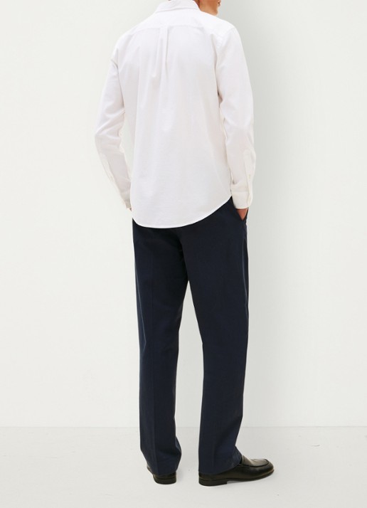 Tommy Hilfiger Regular fit overhemd met logo - achterkant 5 wit