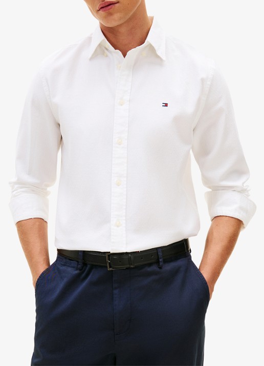 Tommy Hilfiger Regular fit overhemd met logo