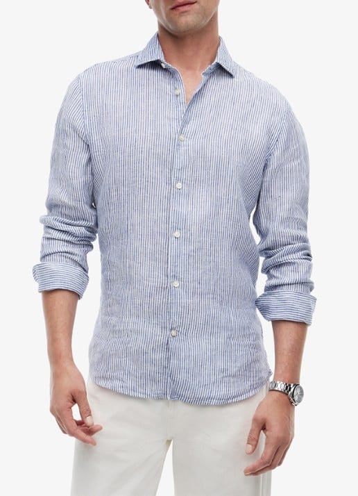 Tommy Hilfiger Regular fit overhemd met streepprint