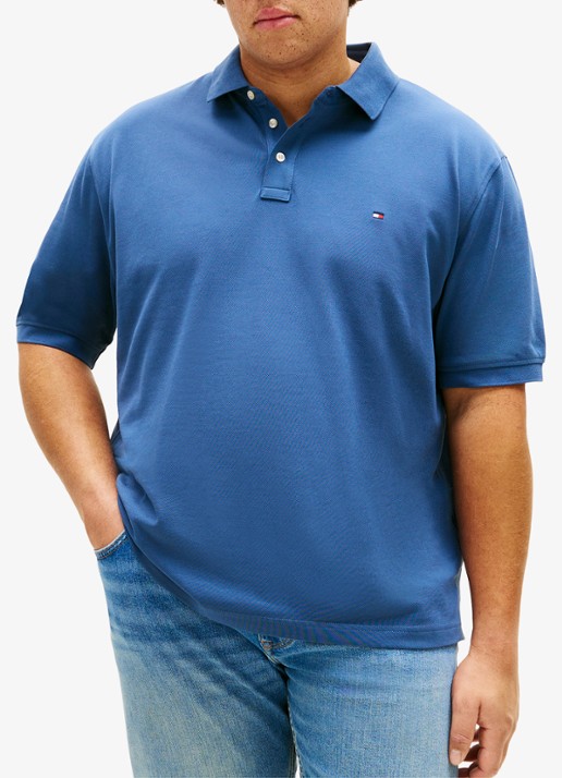 Tommy Hilfiger Regular fit polo in katoenblend