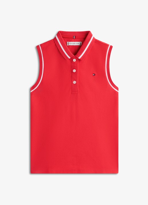 Tommy Hilfiger Regular fit polo in katoenblend