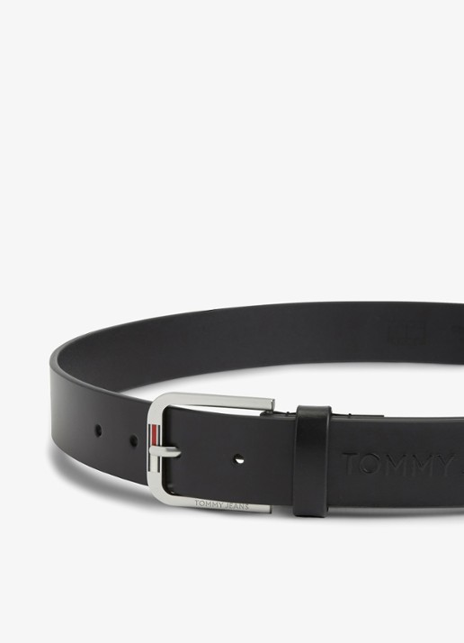 Tommy Hilfiger Riem met logo - detail 3 diepzwart