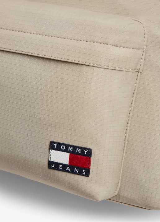 Tommy Hilfiger Rugzak met logo - detail 3 grijs