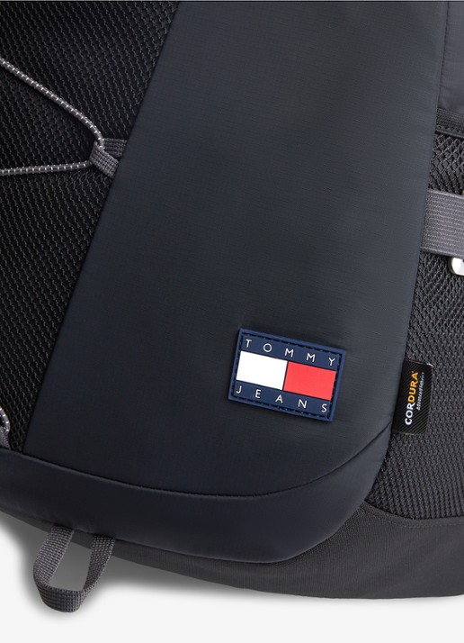 Tommy Hilfiger Rugzak met logo - detail 3 diepzwart