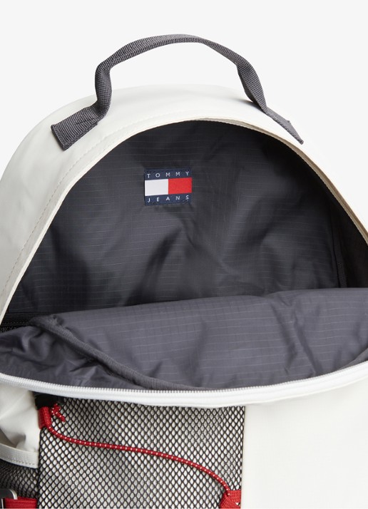 Tommy Hilfiger Rugzak met logo - detail 4 wit