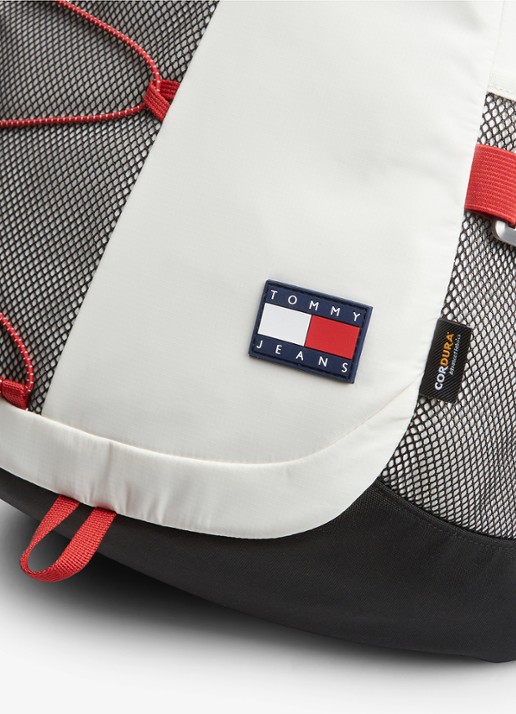 Tommy Hilfiger Rugzak met logo - detail 5 wit