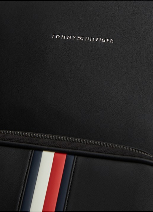 Tommy Hilfiger Rugzak met logo - detail 5 diepzwart