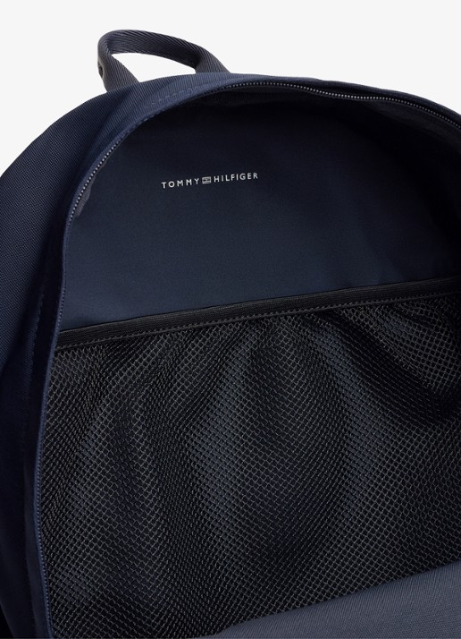 Tommy Hilfiger Rugzak met logo - detail 3 donkerblauw