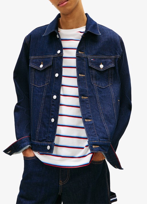 Tommy Hilfiger Ryan Trucker spijkerjas met steekzakken