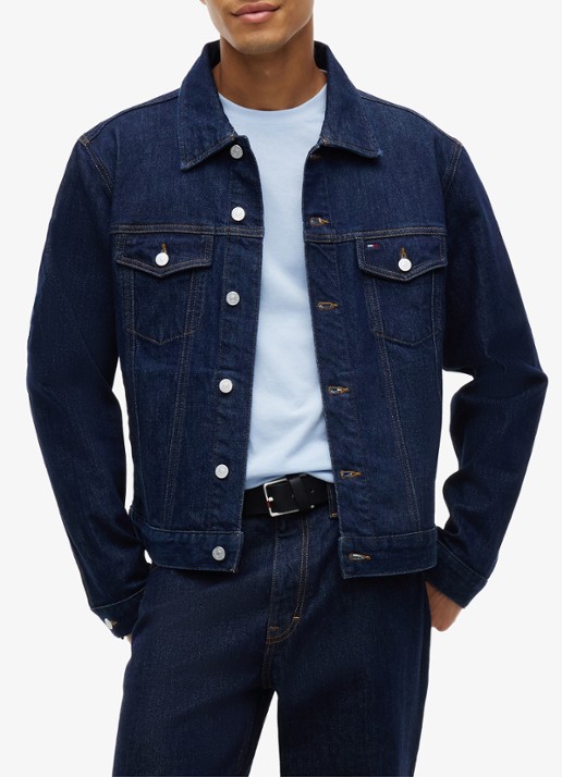 Tommy Hilfiger Ryan Trucker spijkerjas met steekzakken