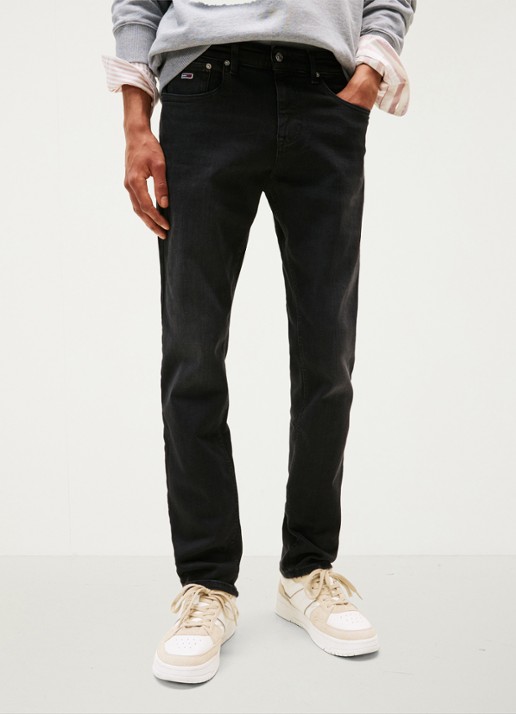 Tommy Hilfiger Scanton slim fit jeans met steekzakken