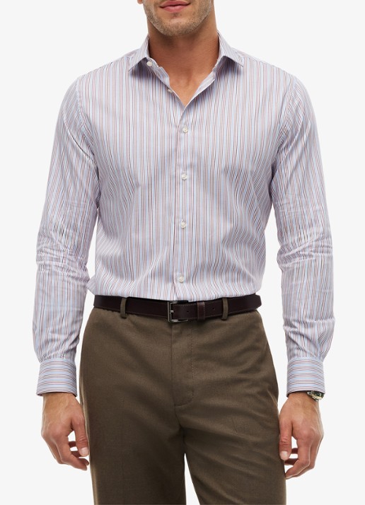 Tommy Hilfiger Slim fit overhemd met streepprint