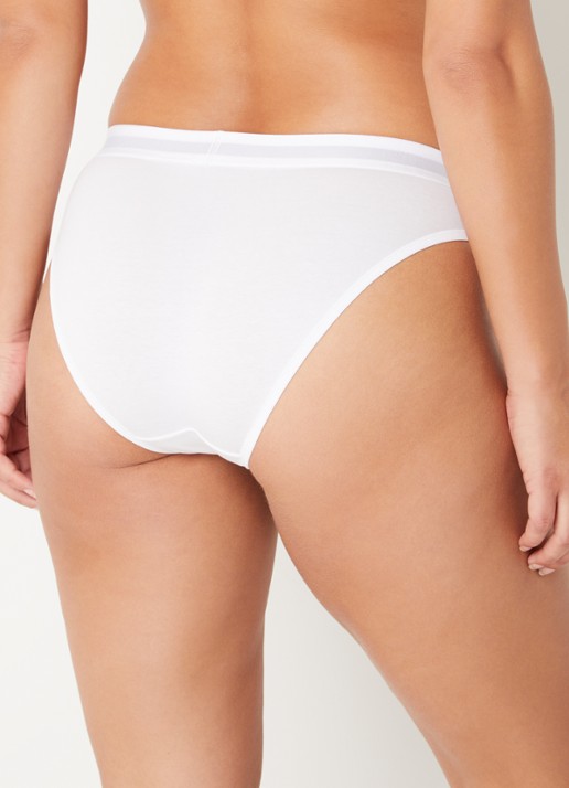 Tommy Hilfiger Slip met logoband  - achterkant wit