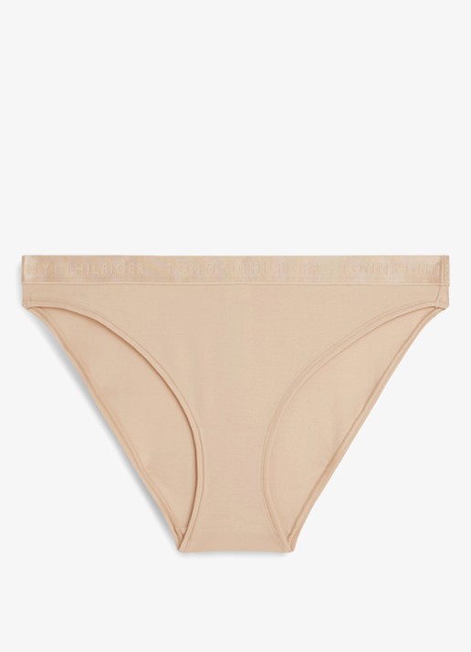Tommy Hilfiger Slip met logoband - voorkant 3 roze
