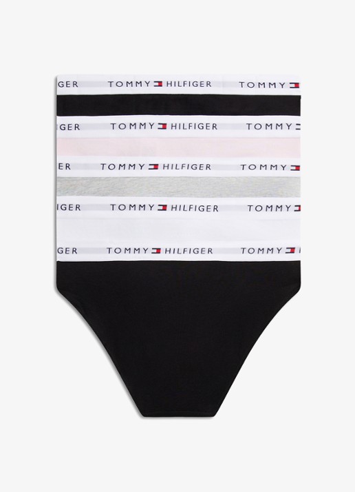 Tommy Hilfiger Slip met logoband - achterkant multicolor