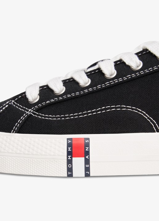 Tommy Hilfiger Sneaker met logo - detail 5 zwart