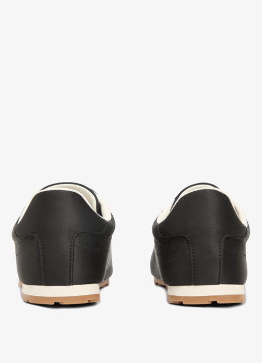 Tommy Hilfiger Sneaker met logo - achterkant 3 zwart